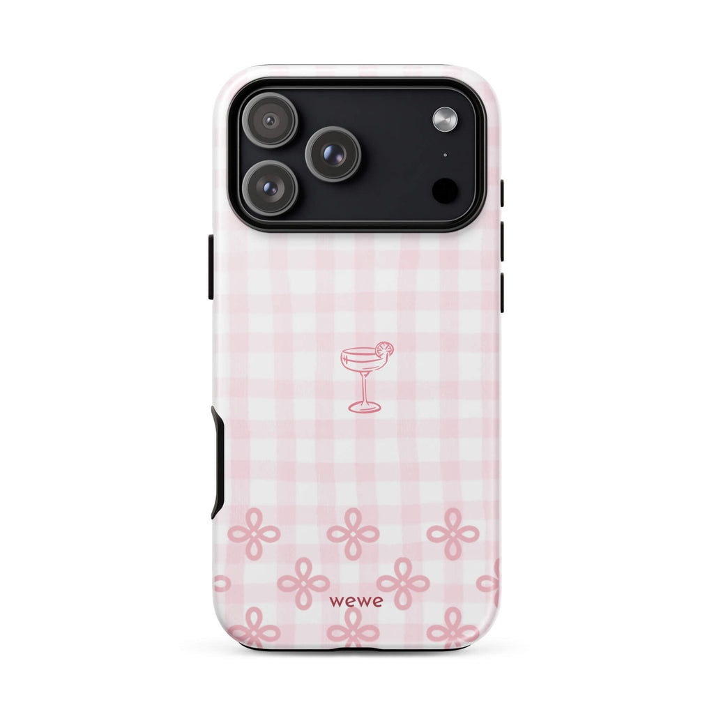 Custom baby pink lace iphone case 17  pro max romantic aesthetic.