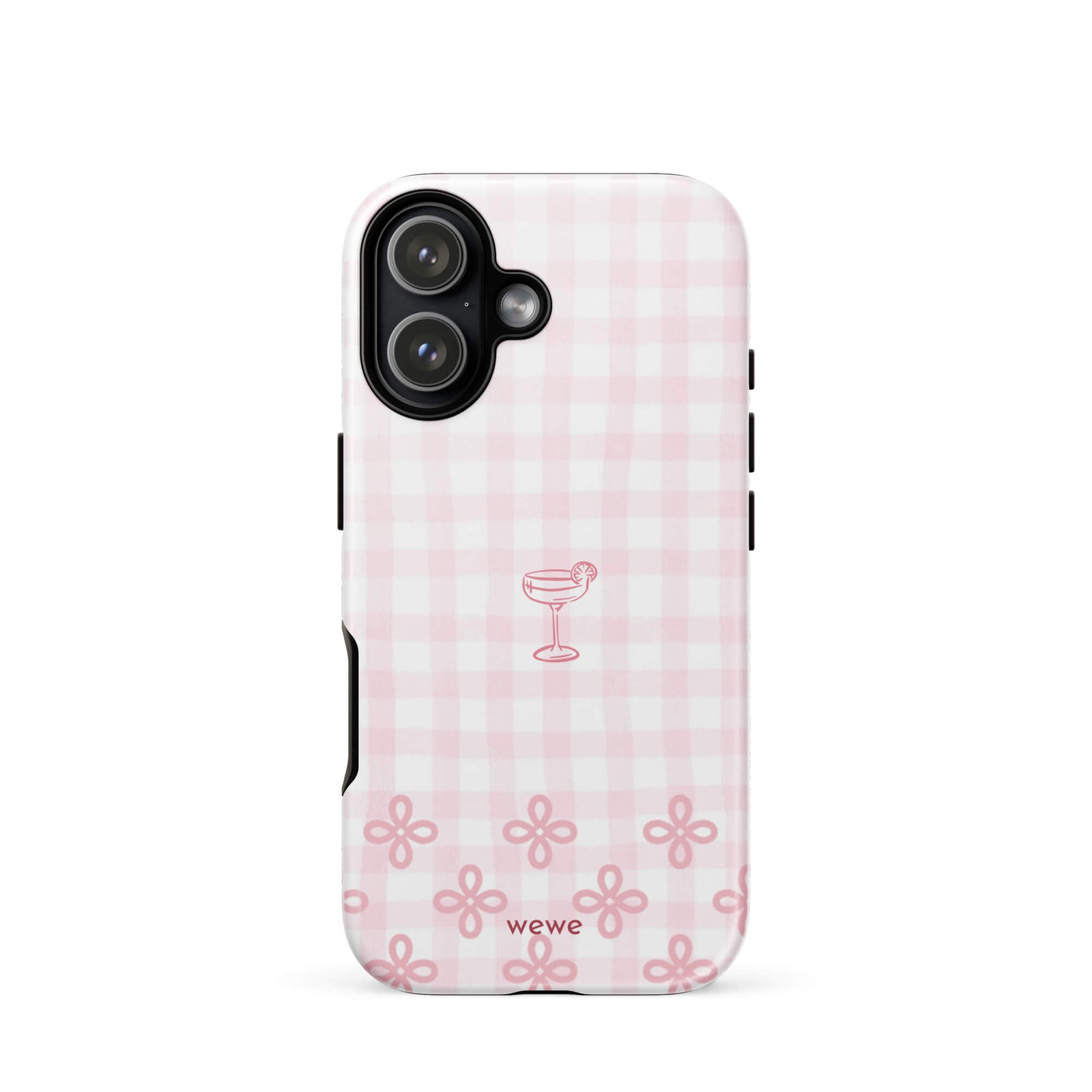 Custom baby pink lace iphone case 17 romantic aesthetic.