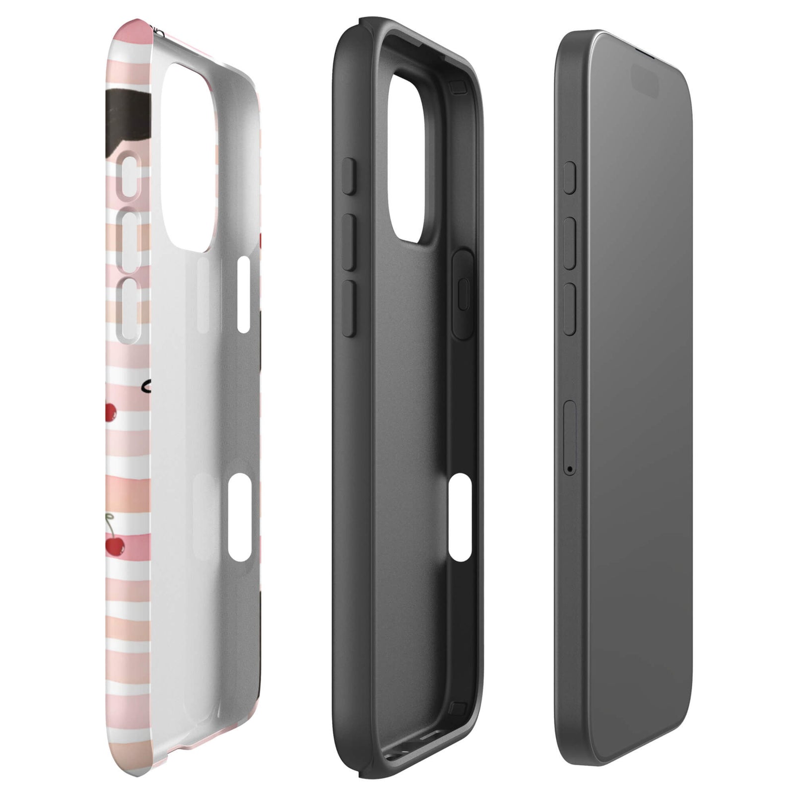 Custom baby cat iphone case 16 pro max dual-layer shockproof protection.