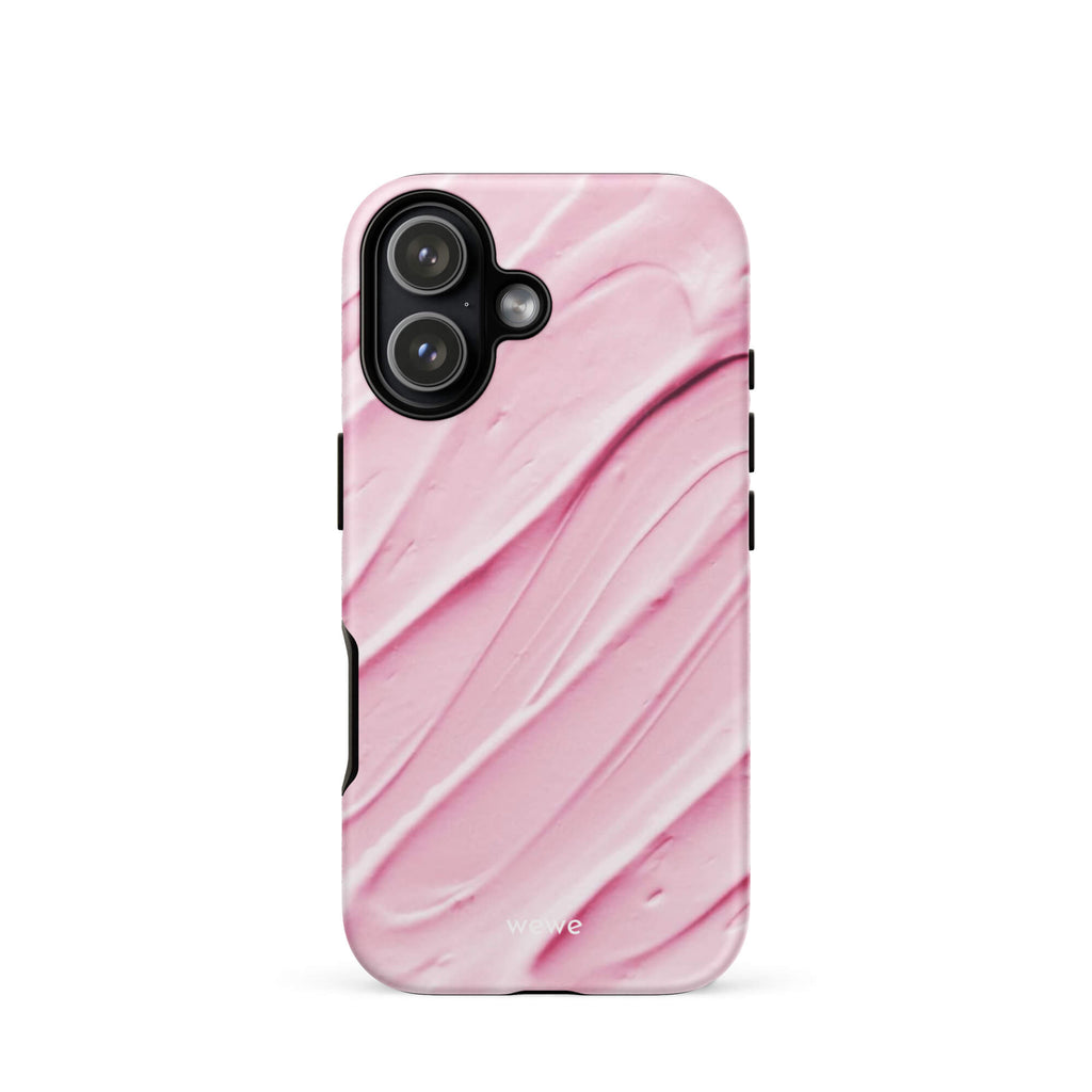 Custom strawberry milk iphone case 17 sweet design.