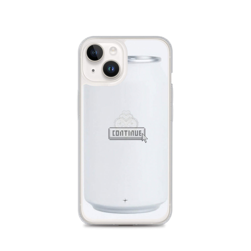 Pure Press white clear iphone 14  case minimal clean design smooth aesthetic case artistic style