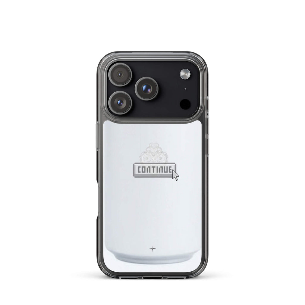 Pure Press white clear iphone 17  pro case minimal clean design smooth aesthetic case artistic style