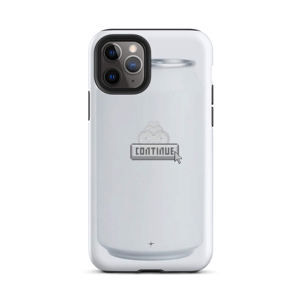 Pure Press white tough iphone 11 pro case minimal clean design smooth aesthetic case artistic style