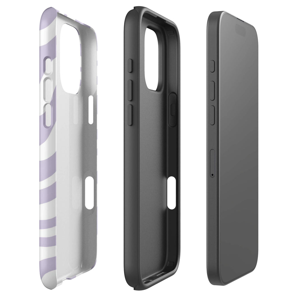 Custom sunday cafe iphone case 16 pro max dual-layer shockproof protection.