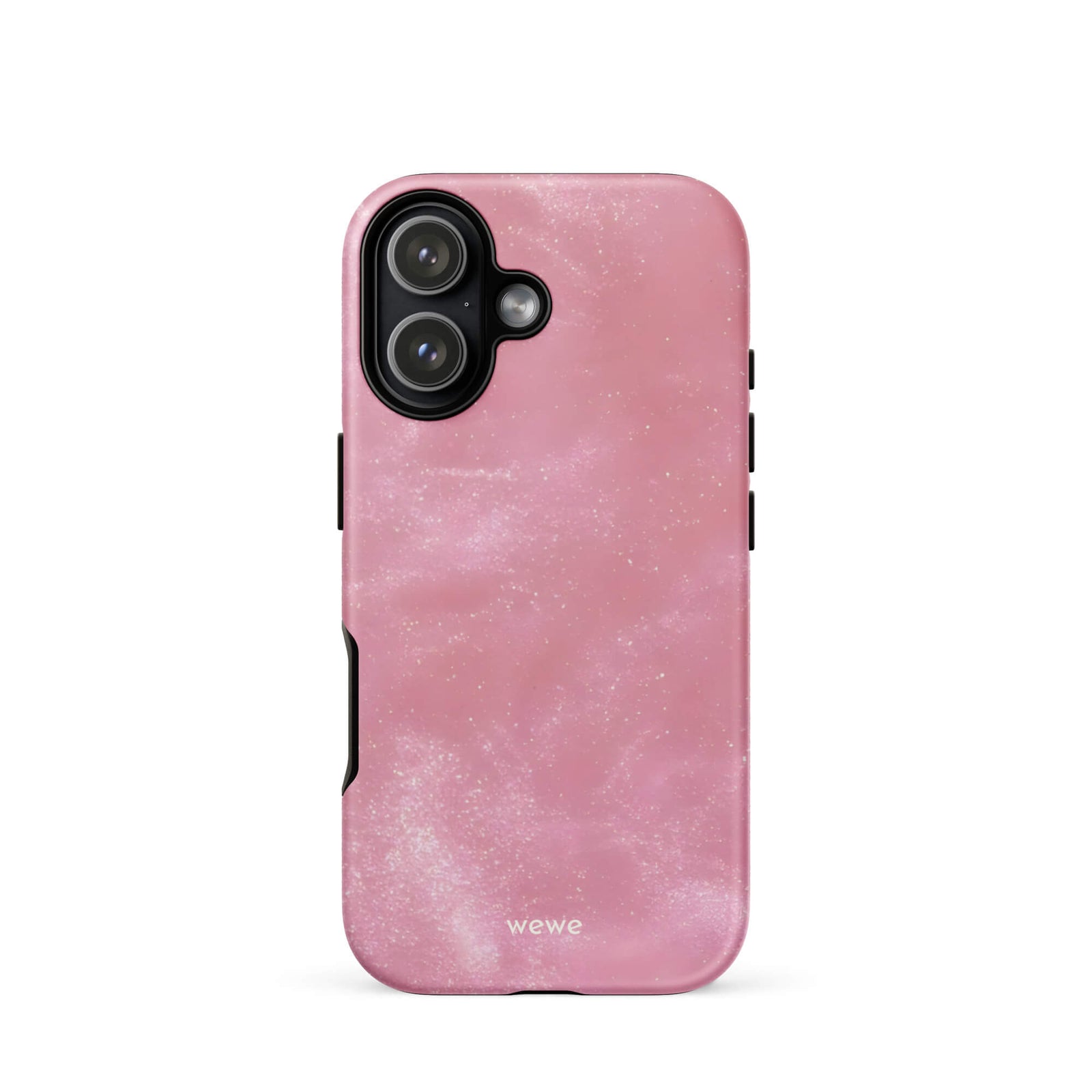 Custom shimmering stardust iphone case 17 fashion.