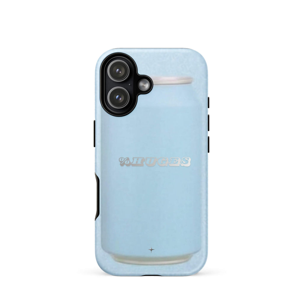 Sky Soda light blue tough iPhone case 17 can aesthetic minimal pastel blue design case