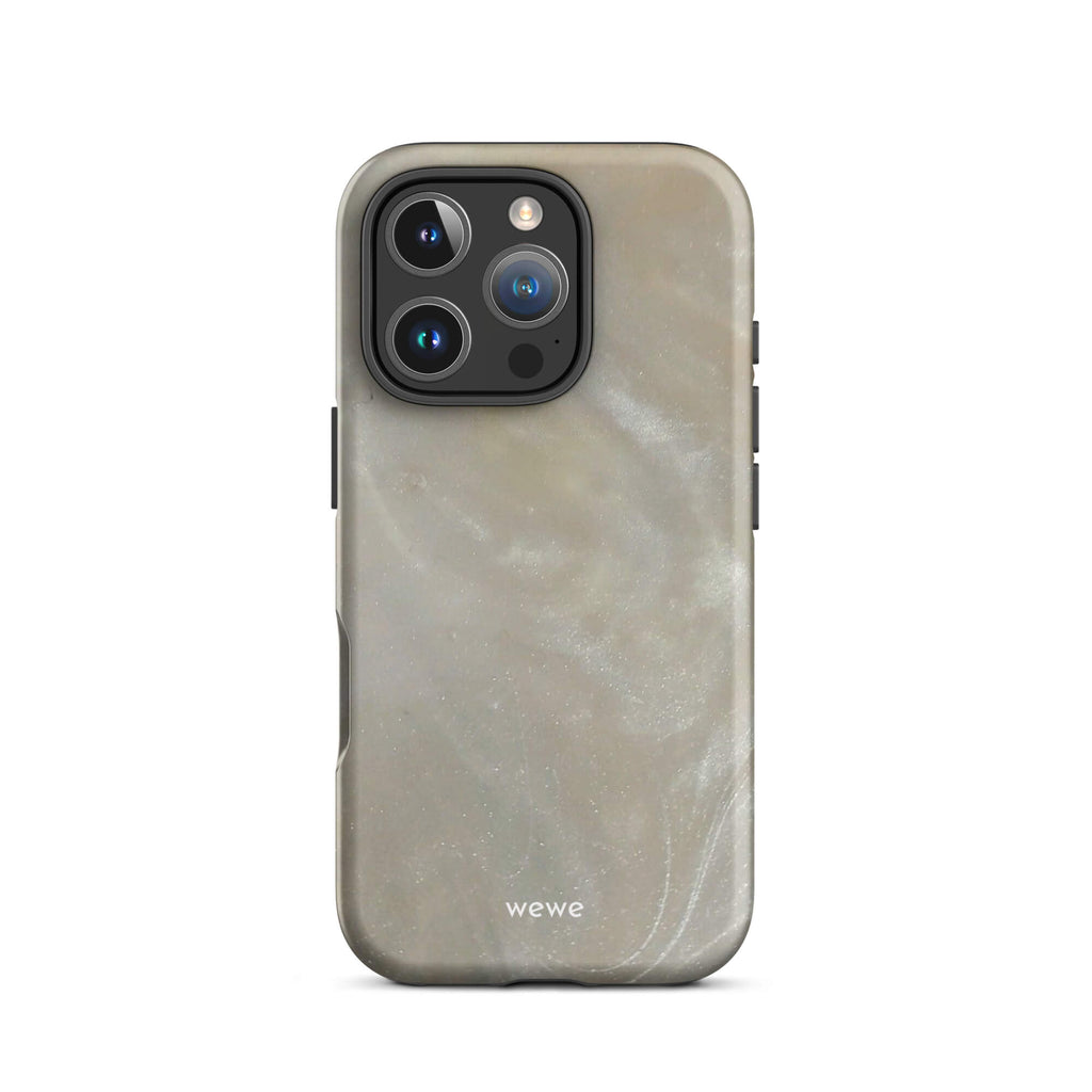 Custom miss latte iphone case 16 pro warm color design.