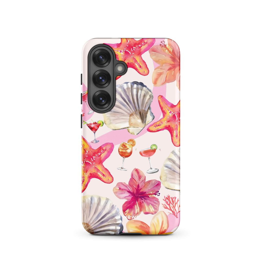 Custom sunshine floral samsung galaxy s25 natural design.