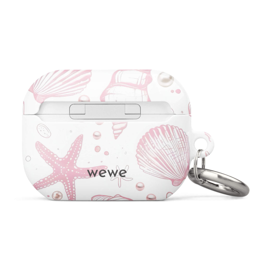 Custom beach bloom AirPods case pro gen2 playful beach style.
