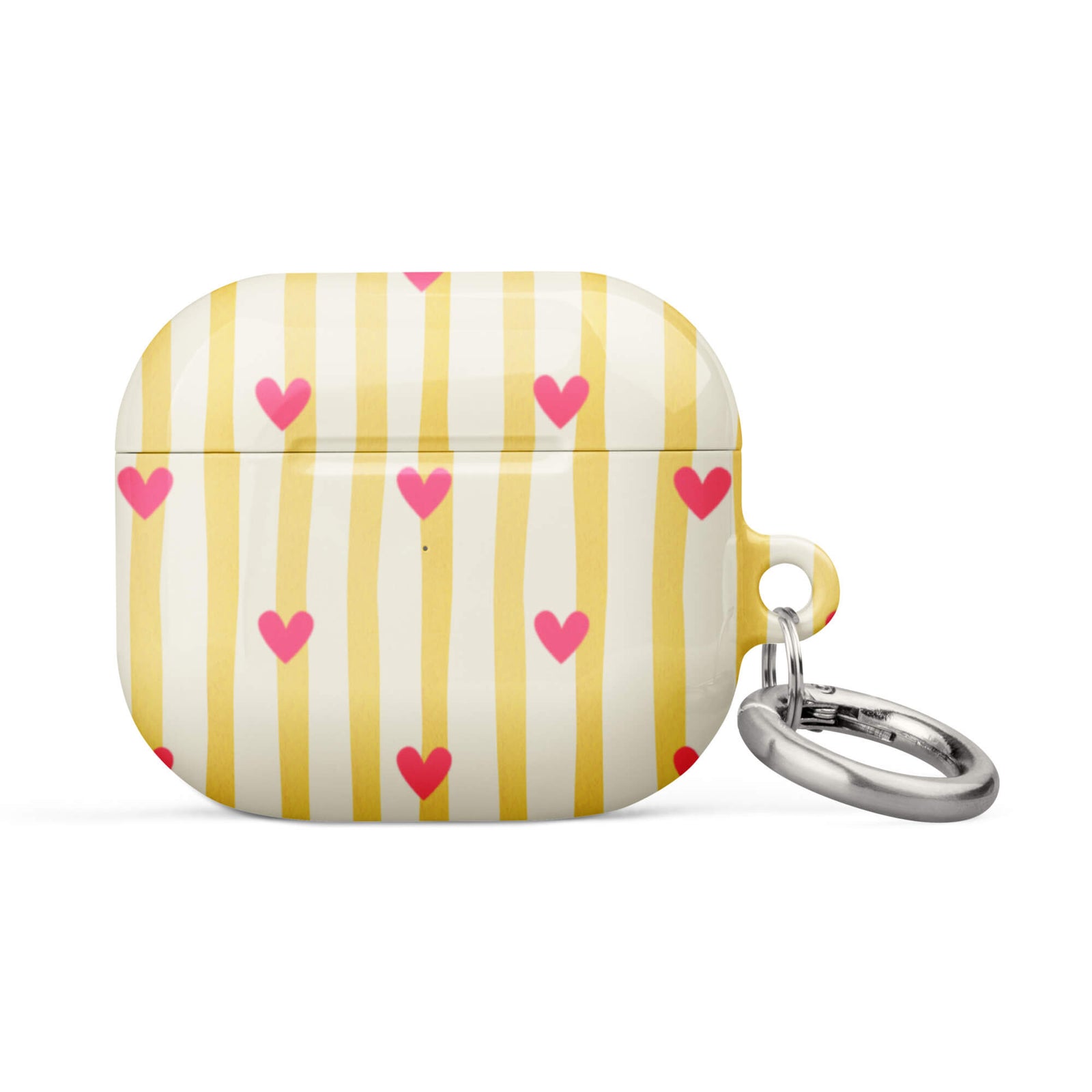 Custom blooming heart AirPods case 3rd generation romantic garden aesthetic.