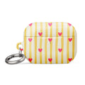 Custom blooming heart AirPods case pro gen2 romantic garden aesthetic.