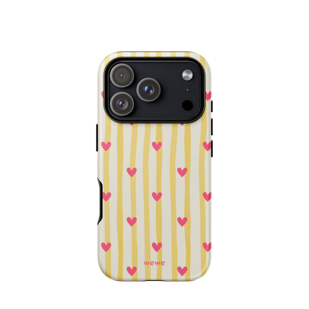 Custom blooming heart iPhone case 17 pro romantic garden aesthetic.