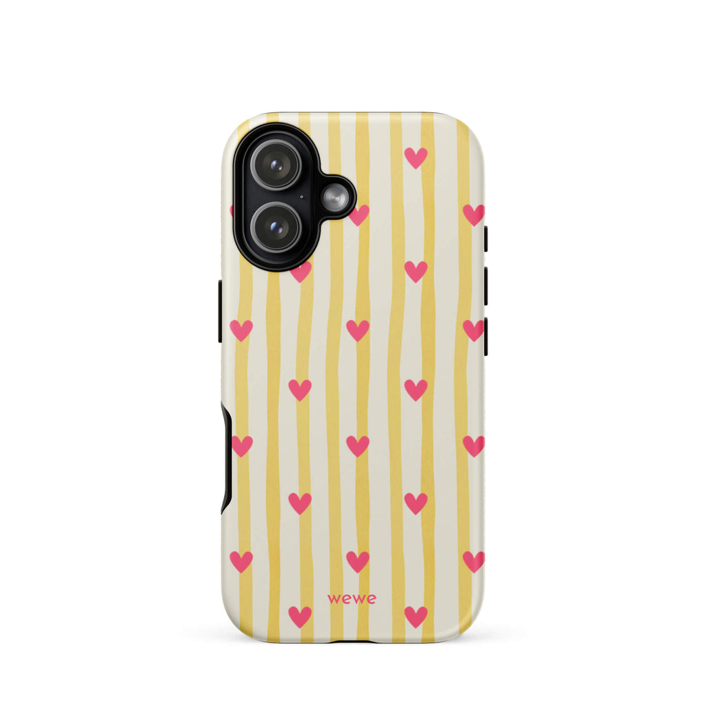 Custom blooming heart iPhone case 17 romantic garden aesthetic.